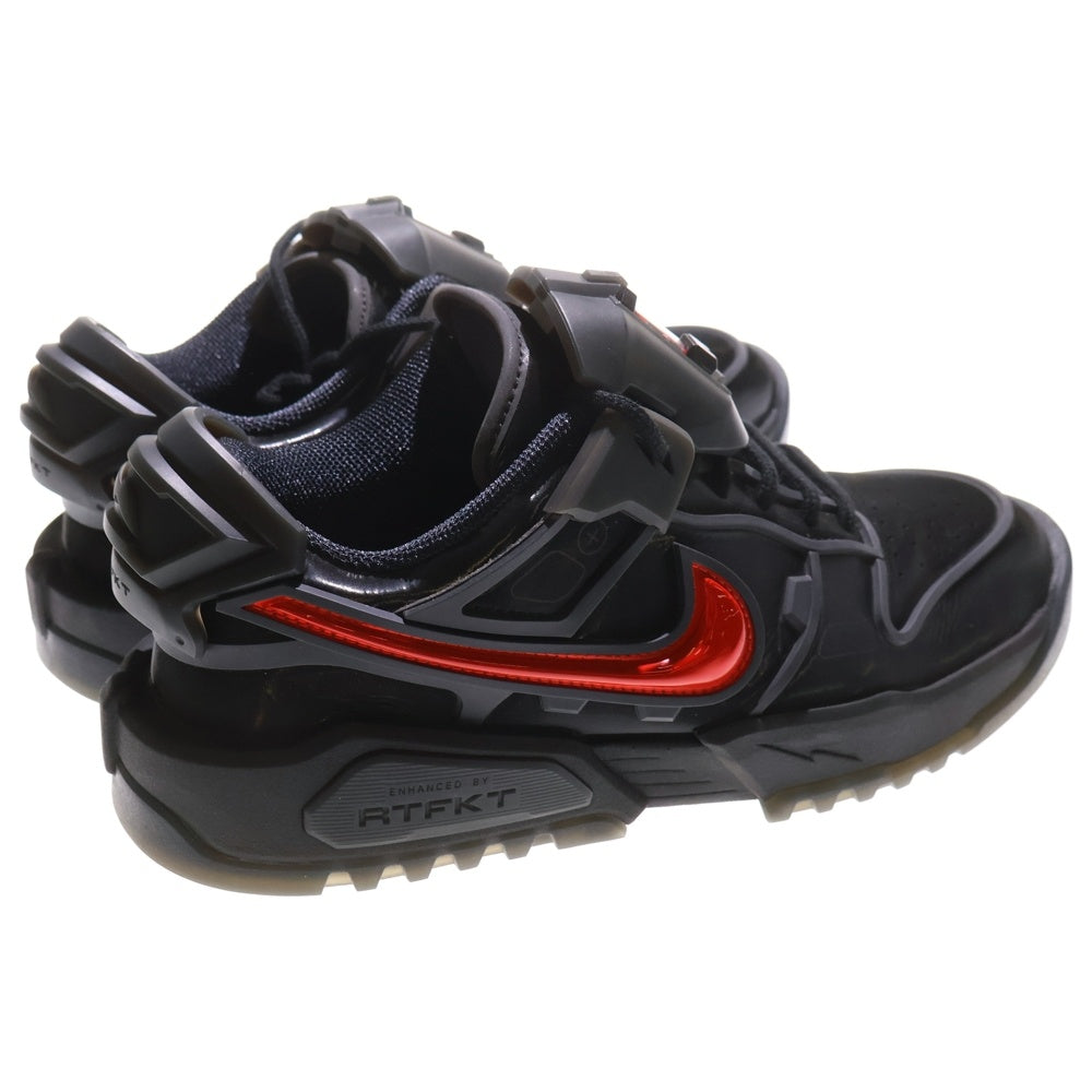 NIKE(ナイキ) ×RTFKT DUNK GENESIS CLONE X HQ0899-001 アーティファクト ダンク ジェネシス クローンX ローカットスニーカー US8.5/26.5cm ブラック/レッド