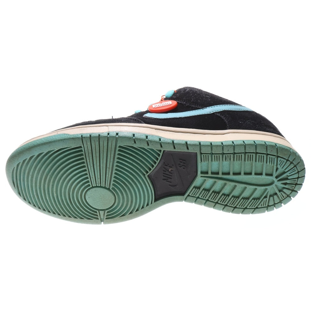 NIKE SB(ナイキエスビー) 【観賞用 2012年製】DUNK LOW CLEAR JADE 304292-030 ダンク クリア ジェイド ローカットスニーカー US9/27.0cm ブラック/ブルー