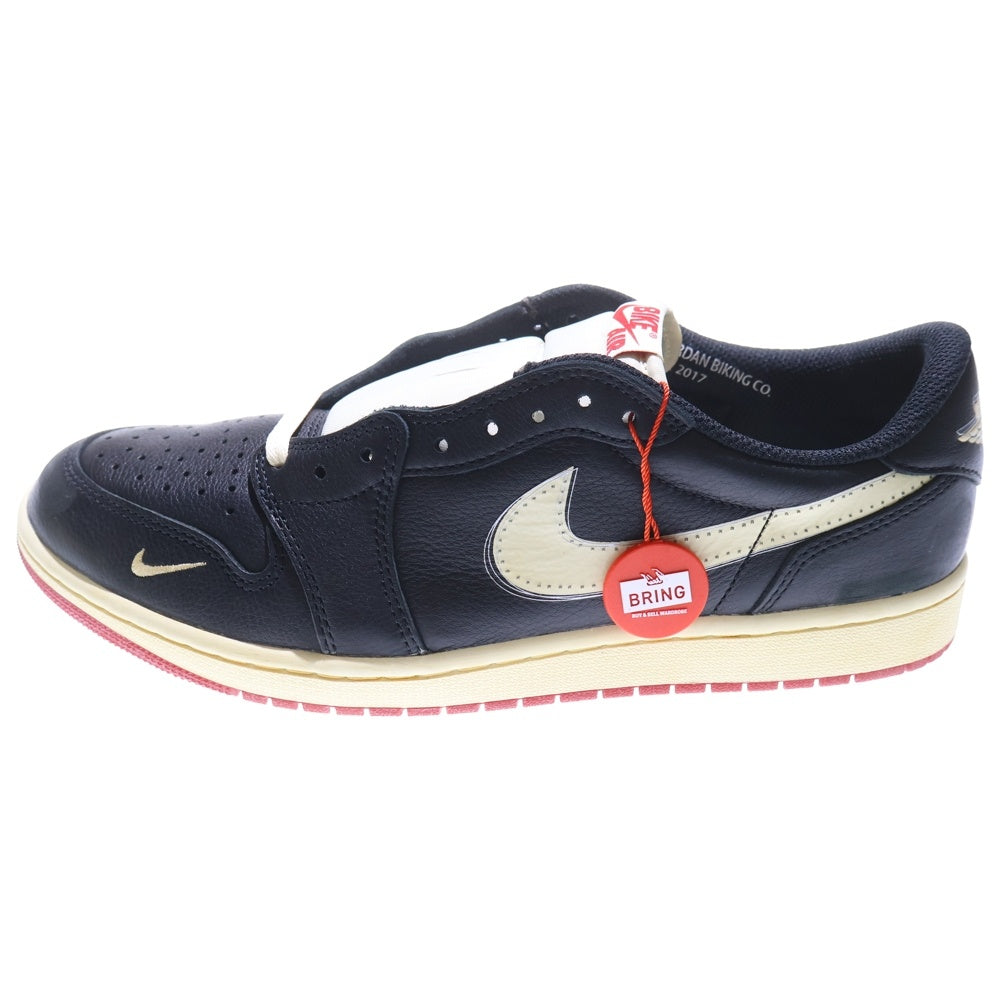 NIKE(ナイキ) ×NIGEL SYLVESTER AIR JORDAN 1 RETRO LOW OG BETTER WITH TIME IB8958-001 エアジョーダン1 ナイジェル ベターウィズタイム ローカットスニーカー US11/29.0cm