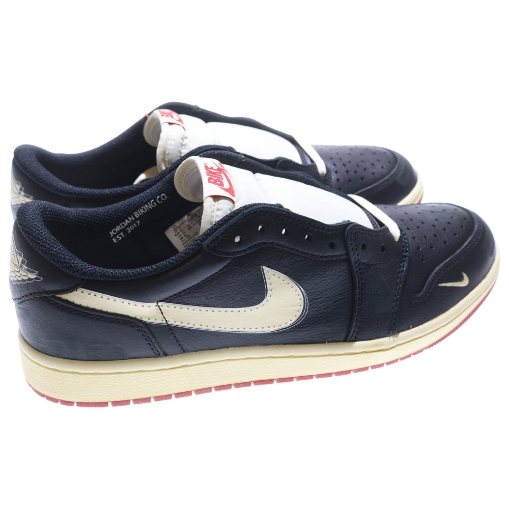 NIKE(ナイキ) ×NIGEL SYLVESTER AIR JORDAN 1 RETRO LOW OG BETTER WITH TIME IB8958-001 エアジョーダン1 ナイジェル ベターウィズタイム ローカットスニーカー US11/29.0cm