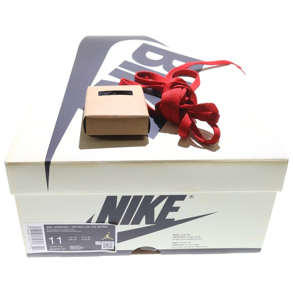 NIKE(ナイキ) ×NIGEL SYLVESTER AIR JORDAN 1 RETRO LOW OG BETTER WITH TIME IB8958-001 エアジョーダン1 ナイジェル ベターウィズタイム ローカットスニーカー US11/29.0cm