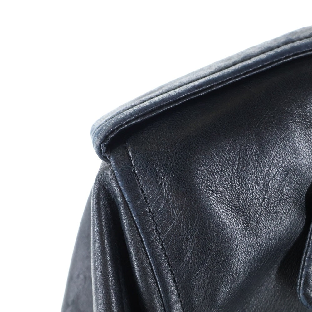 SAINT LAURENT PARIS(サンローランパリ) 13SS エディ期 L01 クラシック モーターサイクル ダブルライダースジャケット ブラック 313504 Y5HAD