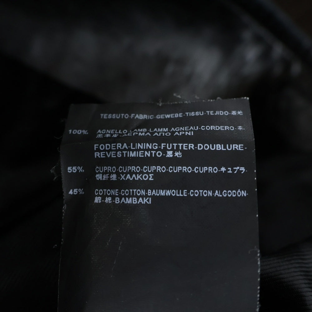 SAINT LAURENT PARIS(サンローランパリ) 13SS エディ期 L01 クラシック モーターサイクル ダブルライダースジャケット ブラック 313504 Y5HAD