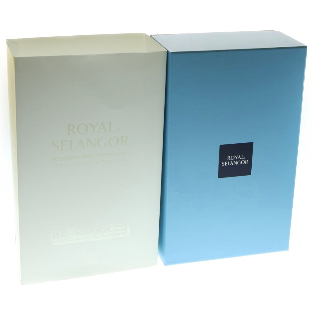 MEDICOM TOY(メディコムトイ) BE@RBRICK ROYAL SELANGOR TIGER 400% ベアブリック ロイヤル セランゴール タイガー フィギュア 人形 シルバー