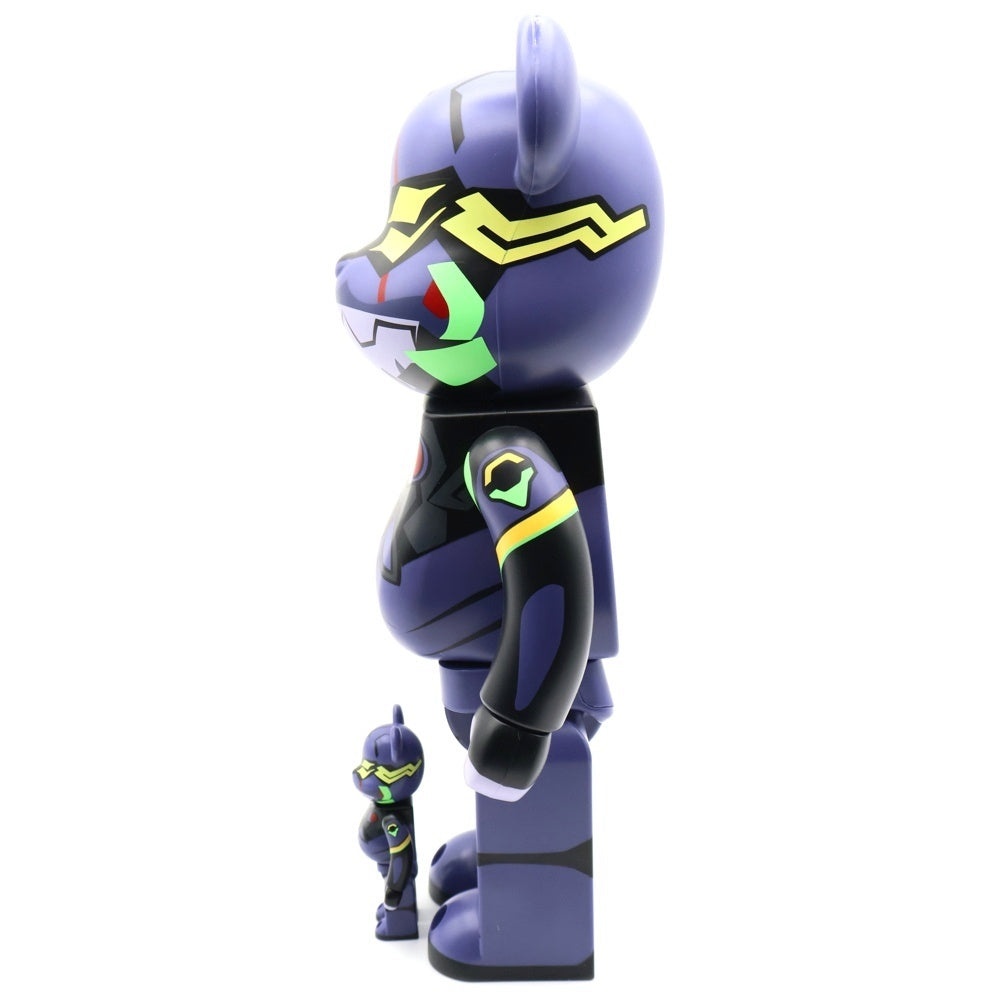 MEDICOM TOY(メディコムトイ) BE@RBRICK ベアブリック エヴァンゲリオン 13号機(新塗装版) 100% & 400% 人形 フィギュア パープル