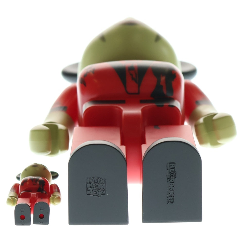 MEDICOM TOY(メディコムトイ) BE@RBRICK Michael Jackson Thriller Zombie 400%&100% ベアブリック マイケルジャクソン スリラー ゾンビ 人形 フィギュア レッド