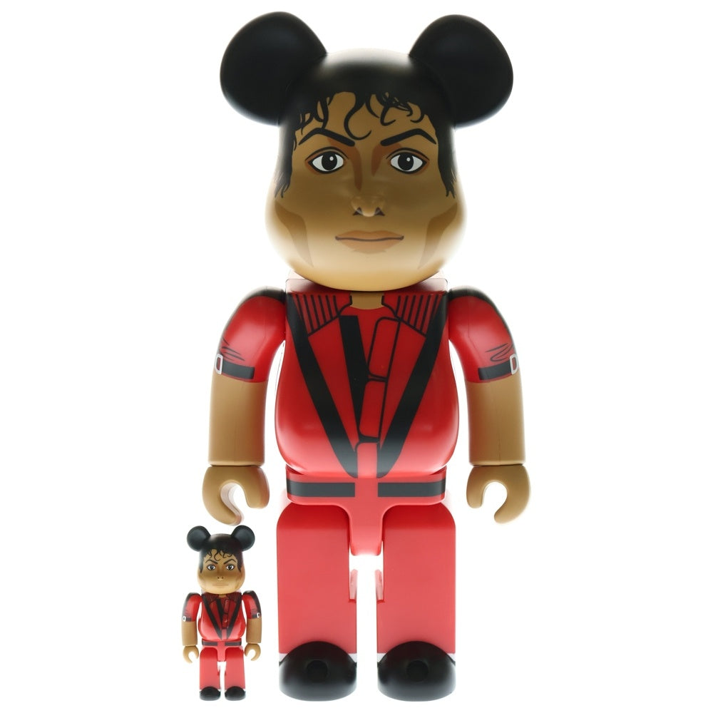 MEDICOM TOY(メディコムトイ) BE@RBRICK Michael Jackson Thriller Red Jacket 400%&100% ベアブリック マイケルジャクソン スリラー レッドジャケット 人形 フィギュア レッド