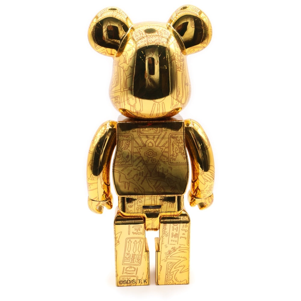 MEDICOM TOY(メディコムトイ) BE@RBRICK 遊戯王 デュエルモンスターズ 400% ベアブリック 連載開始25周年 人形 フィギュア ゴールド