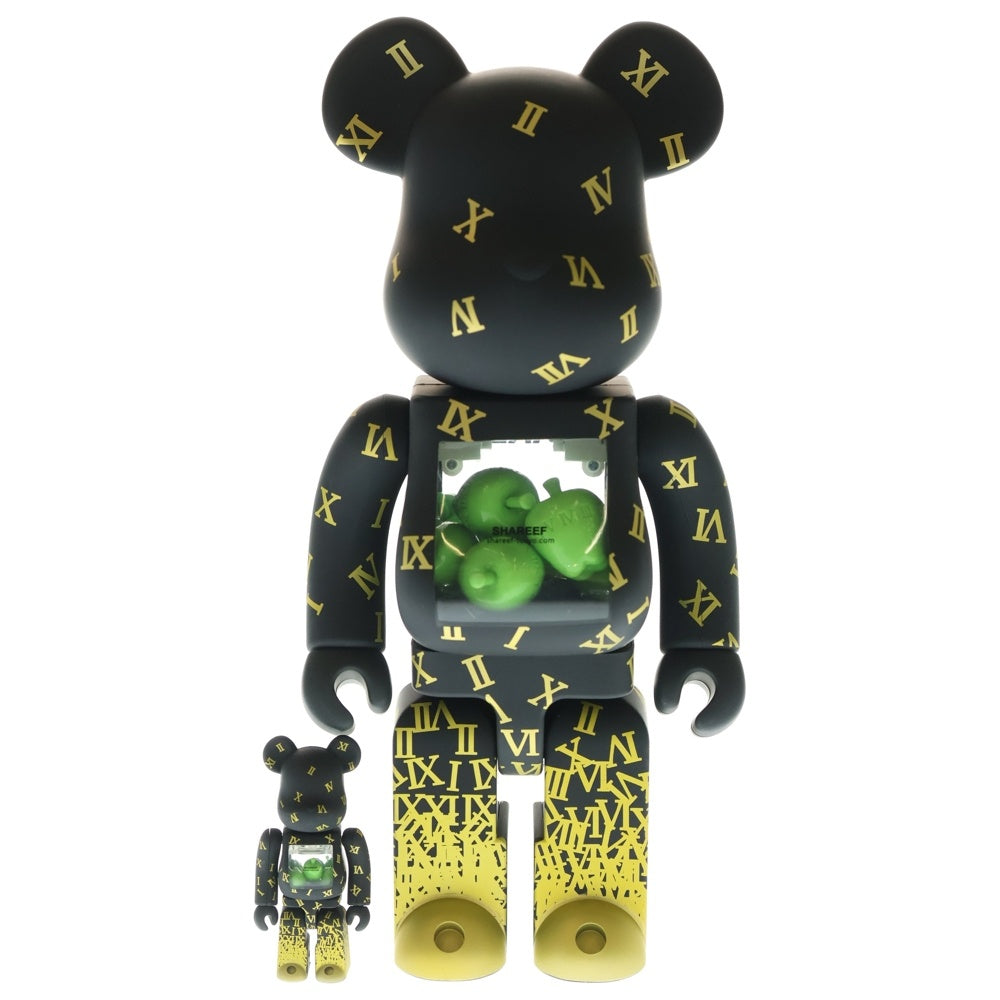 MEDICOM TOY(メディコムトイ) BE@RBRICK SHAREEF 3 400% ベアブリック シャリーフ 3 フィギュア 人形 ブラック