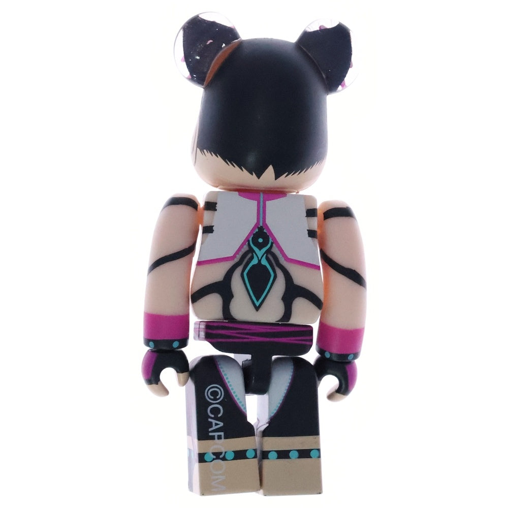 MEDICOM TOY(メディコムトイ) BE@RBRICK ストリートファイター6 ジュリ 100% ベアブリック フィギュア ブラック/パープル