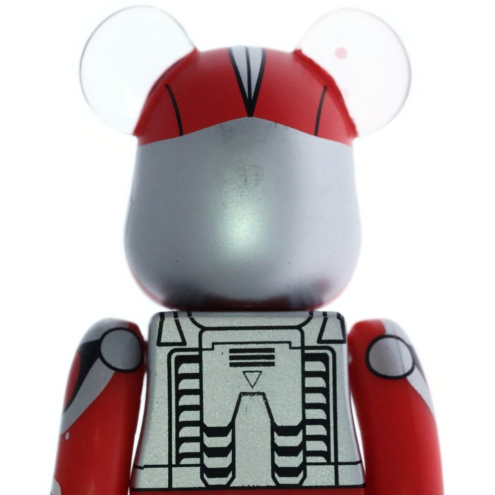 MEDICOM TOY(メディコムトイ) BE@RBRICK 電光超人グリッドマン 100% ベアブリック フィギュア レッド/シルバー