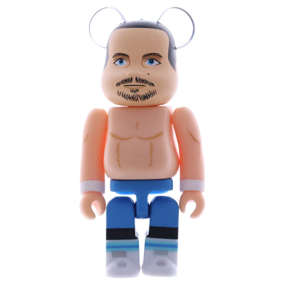 MEDICOM TOY(メディコムトイ) BE@RBRICK ダイナマイト キッド 100% ベアブリック フィギュア ベージュ/ブルー