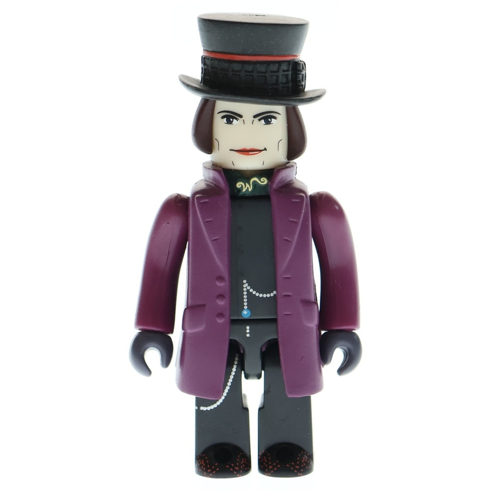 MEDICOM TOY(メディコムトイ) KUBRICK チャーリーとチョコレート工場 ウィリーウォンカ 100% キューブリック フィギュア ブラック/パープル