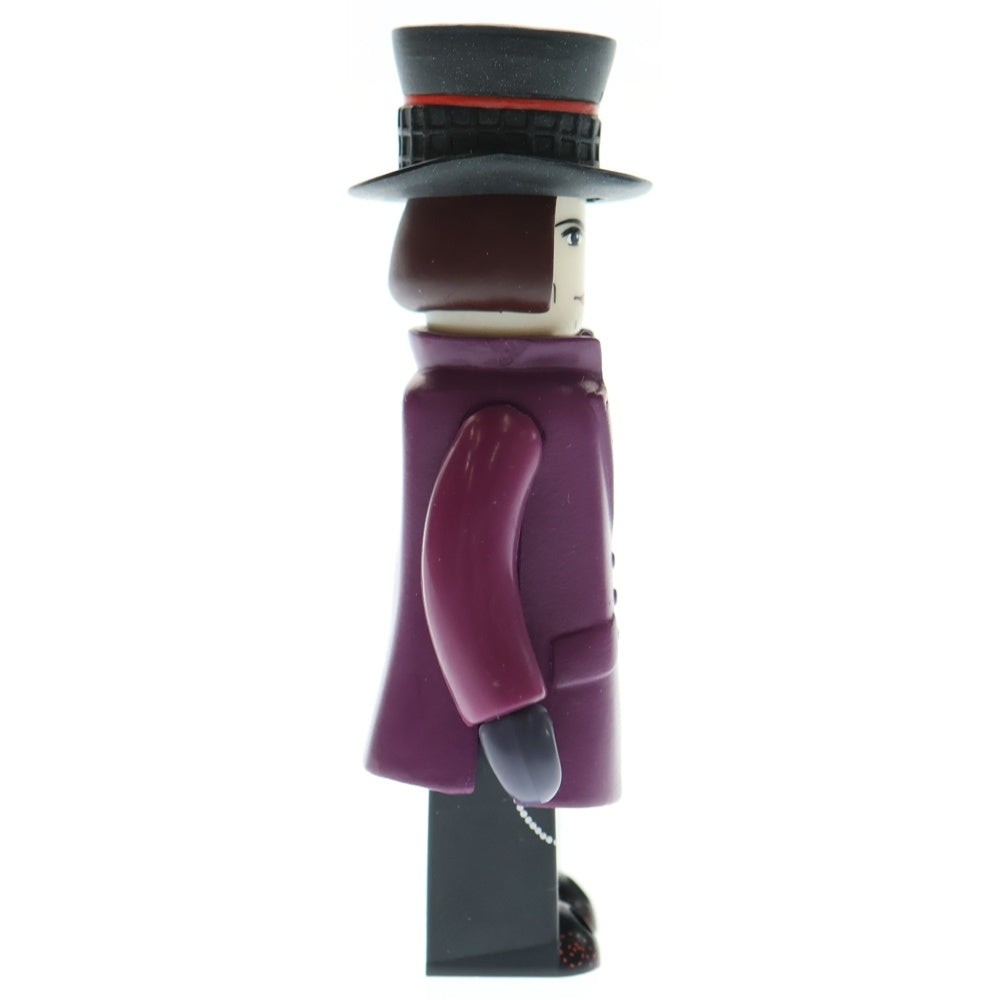 MEDICOM TOY(メディコムトイ) KUBRICK チャーリーとチョコレート工場 ウィリーウォンカ 100% キューブリック フィギュア ブラック/パープル