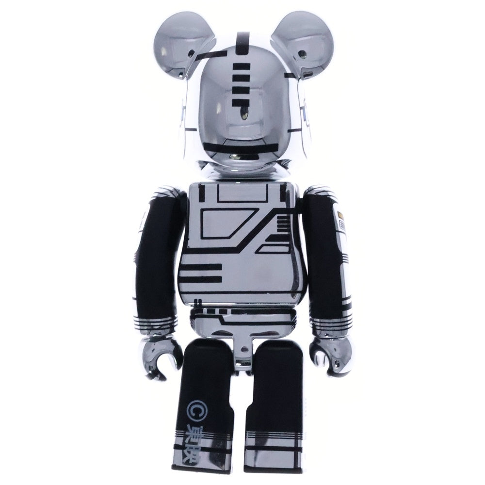 MEDICOM TOY(メディコムトイ) BE@RBRICK SF 宇宙刑事ギャバン 100% ベアブリック フィギュア シルバー