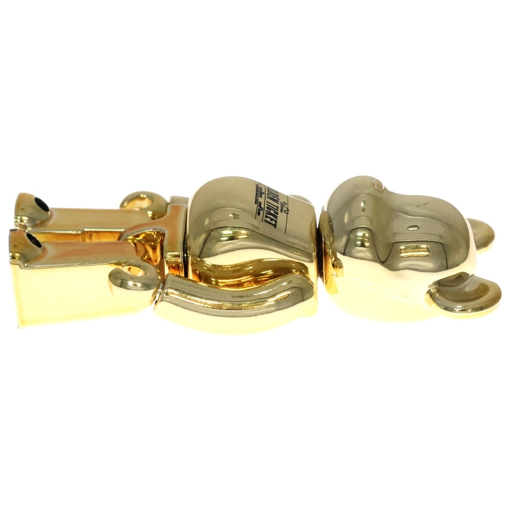 MEDICOM TOY(メディコムトイ) BE@RBRICK GOLDEN TICKET 100% フィギュア ゴールド