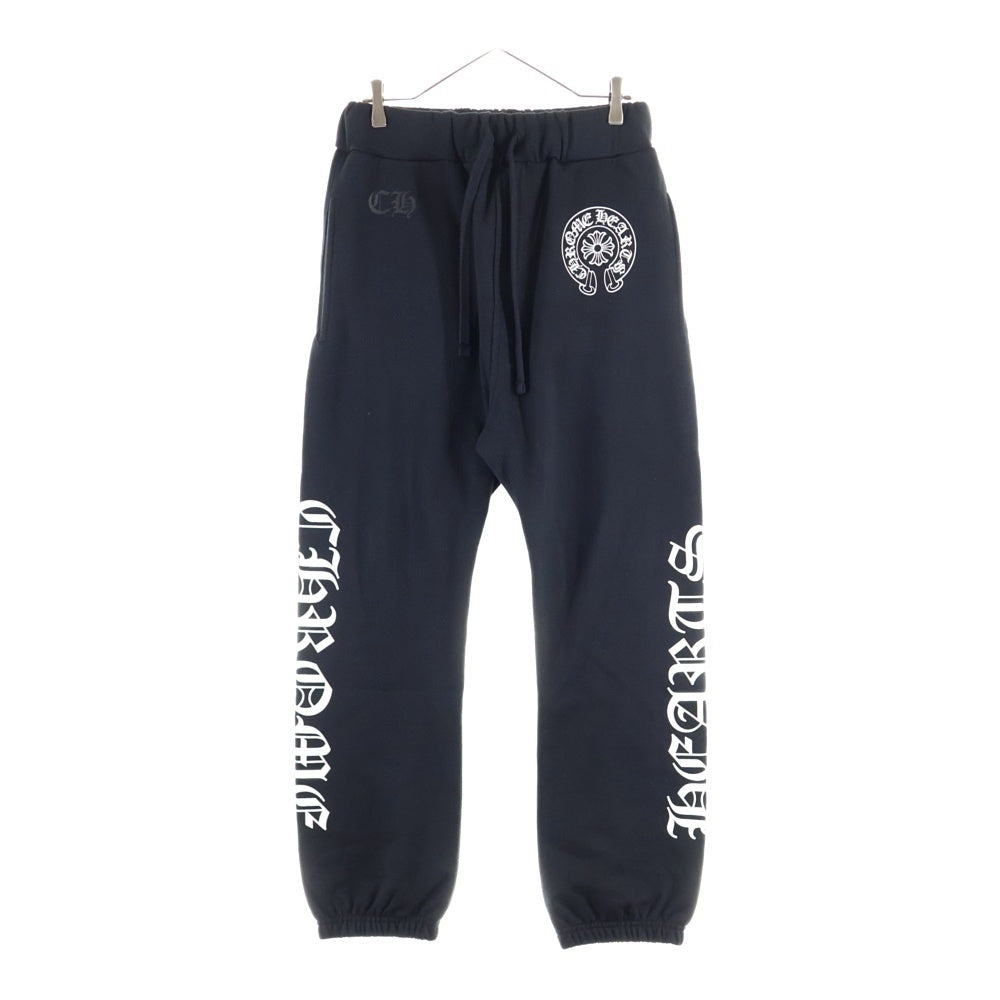 CHROME HEARTS(クロムハーツ) HORSESHOE SWEAT PANTS ホースシュープリント スウェットパンツ ブラック