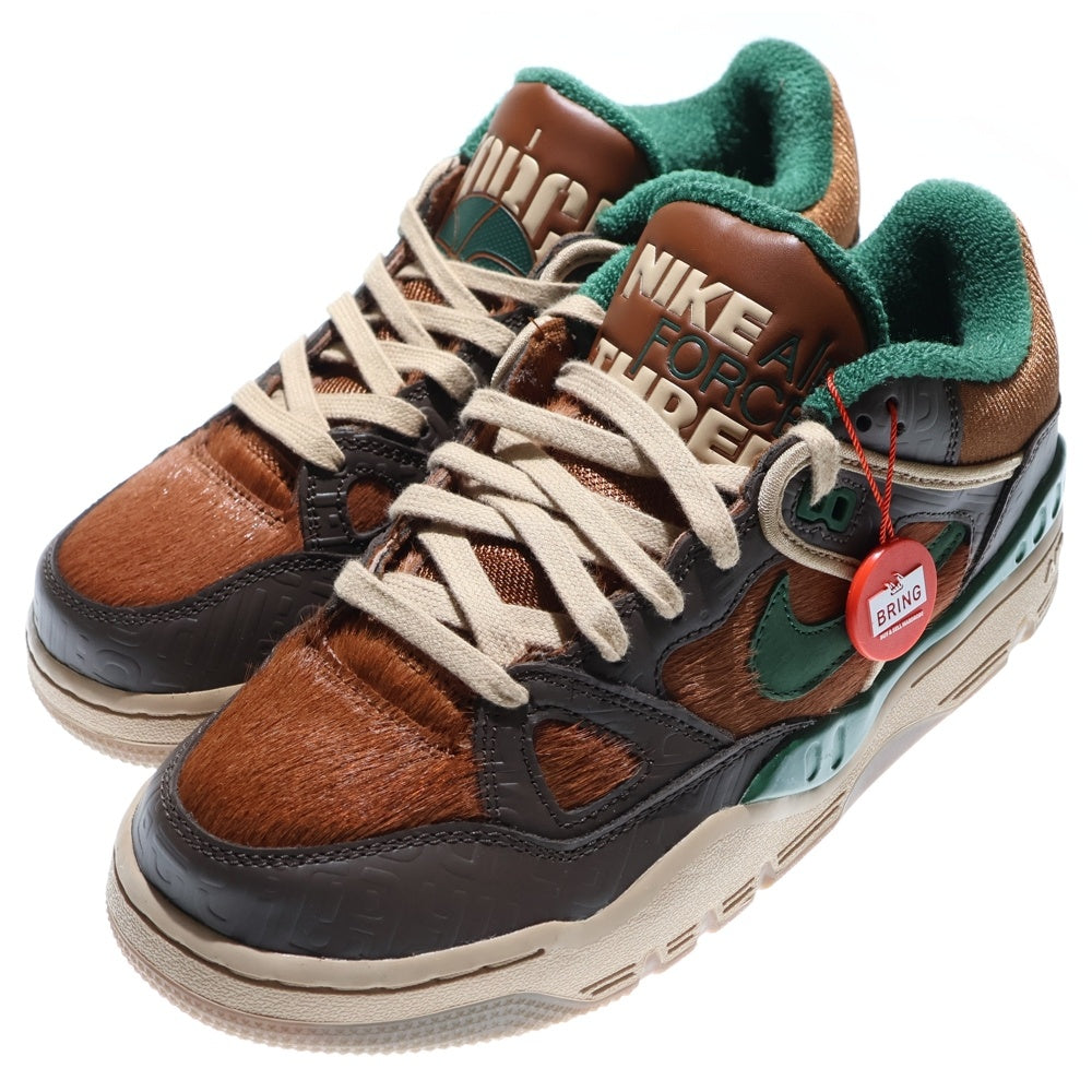 NIKE(ナイキ) ×NIGO AIR FORCE 3 LOW SP BAROQUE BROWN AND PECAN HQ7533-201 バロックブラウンアンドピーカン US9/27.0cm ブラウン