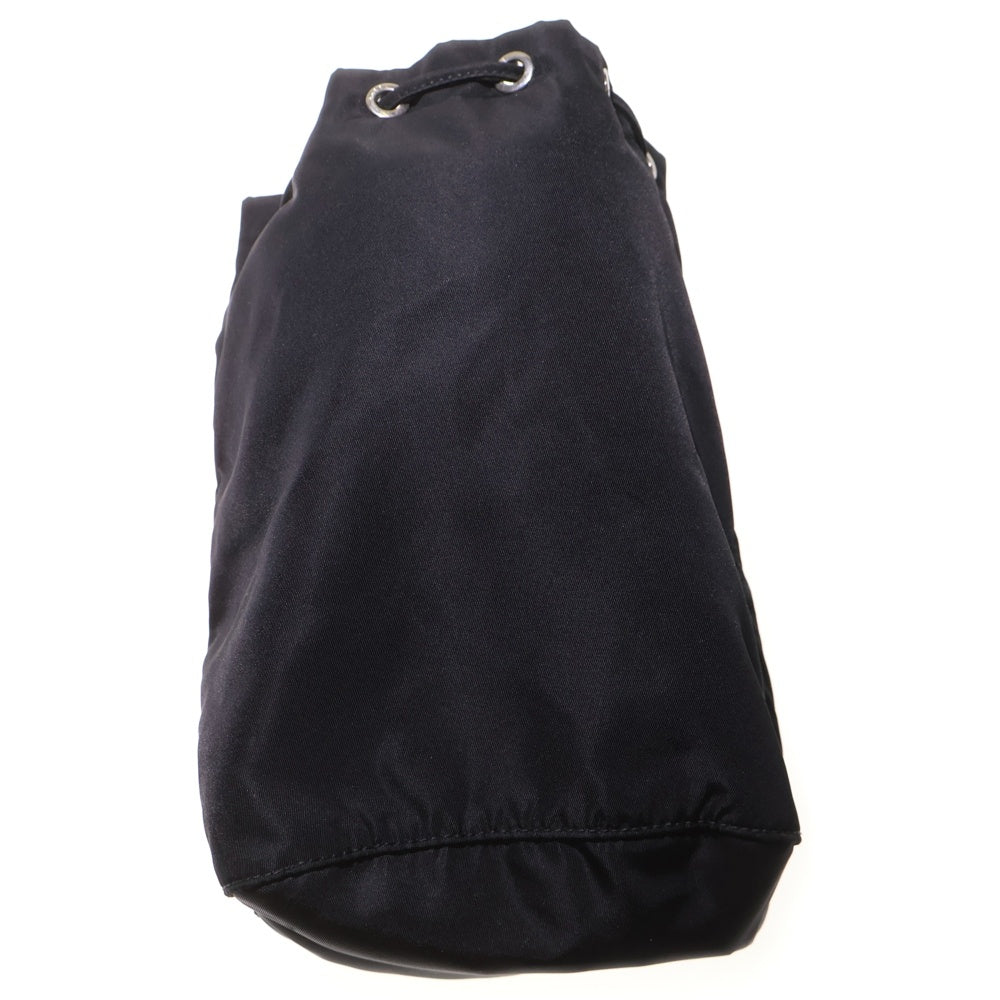 PRADA(プラダ) ナイロン 巾着ポーチ ハンドバッグ ブラック