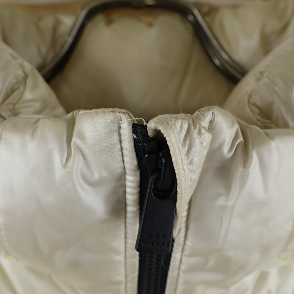 TATRAS(タトラス) 23AW AGOLONO ナイロン ジップアップダウンジャケット ホワイト レディース MTLA23A4178-D