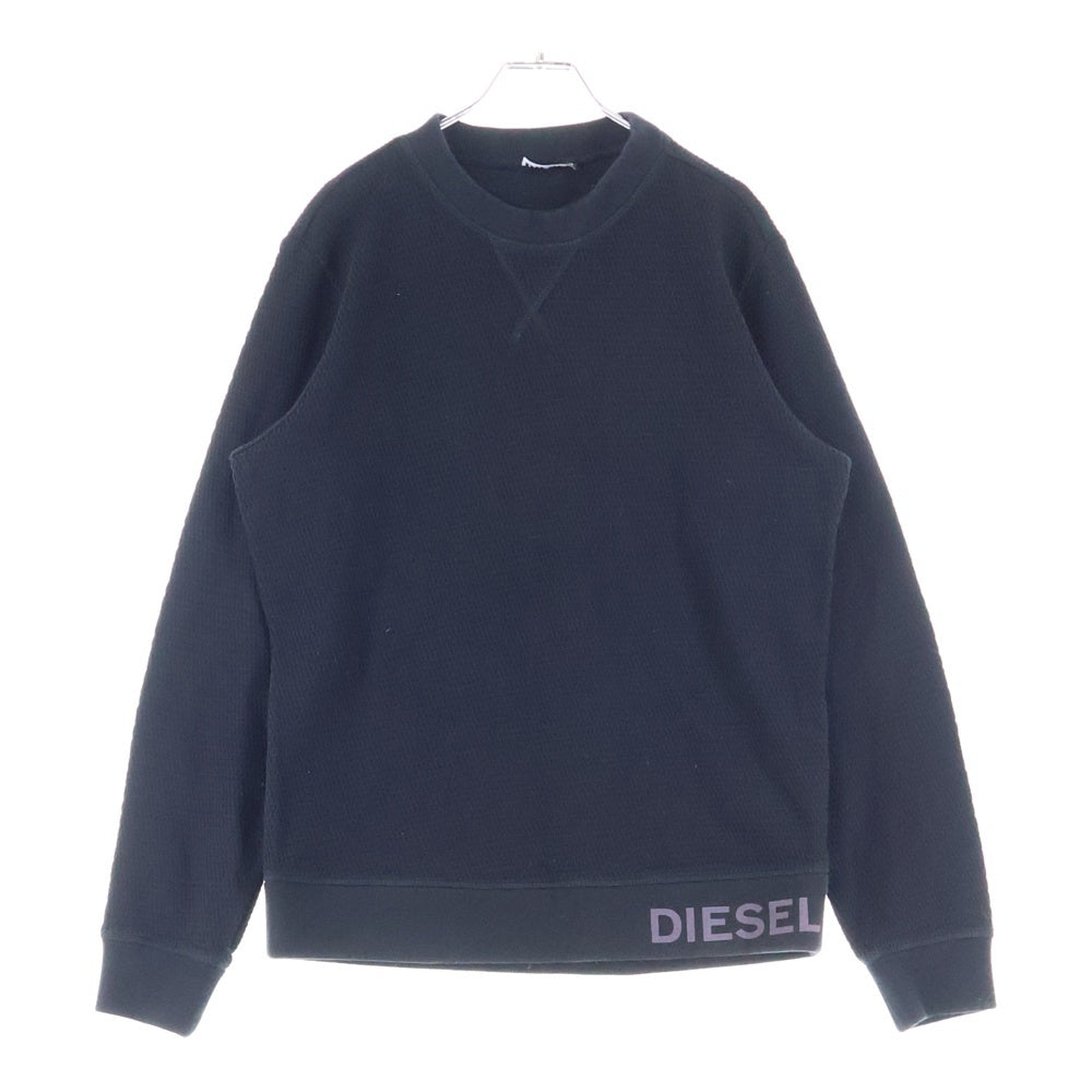 DIESEL(ディーゼル) クルーネック ニット セーター ブラック