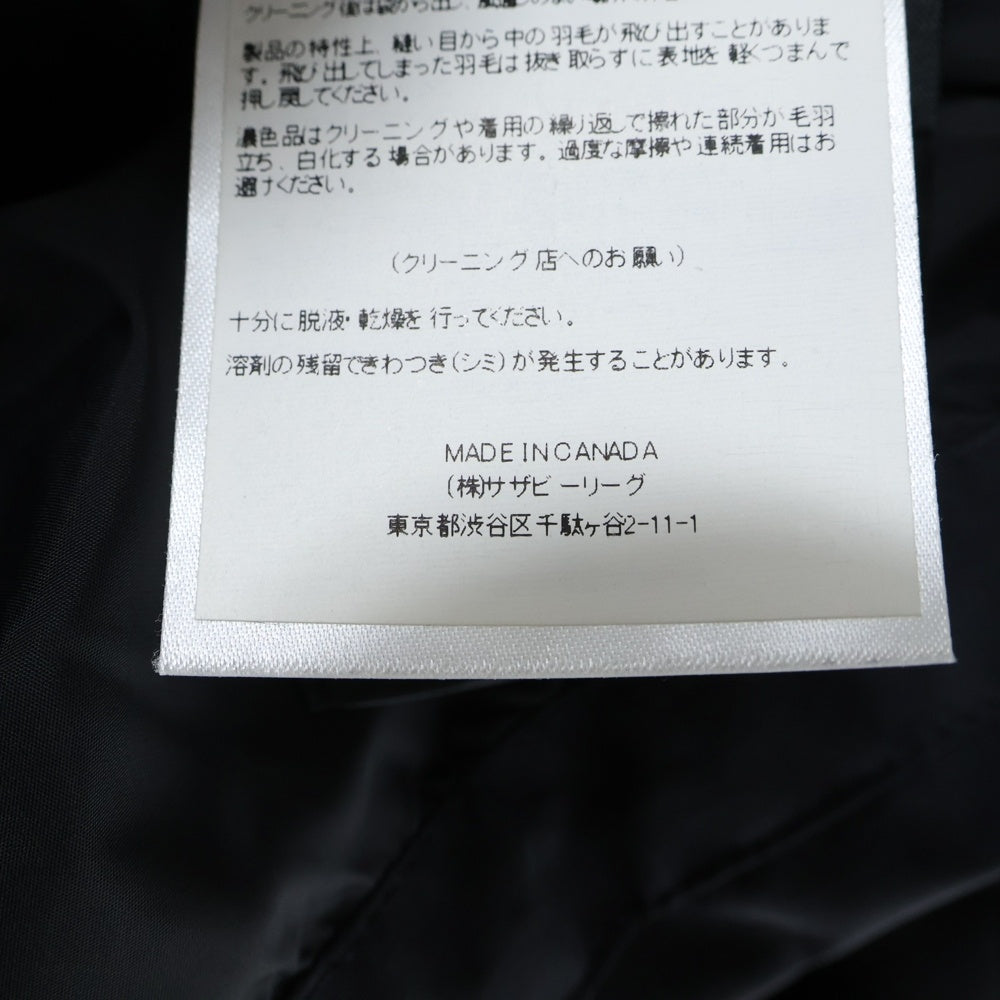 CANADA GOOSE(カナダグース) WYNDAHAM PARKA 3808M ウィンダムパーカー ファーフード ダウンジャケット ブラック