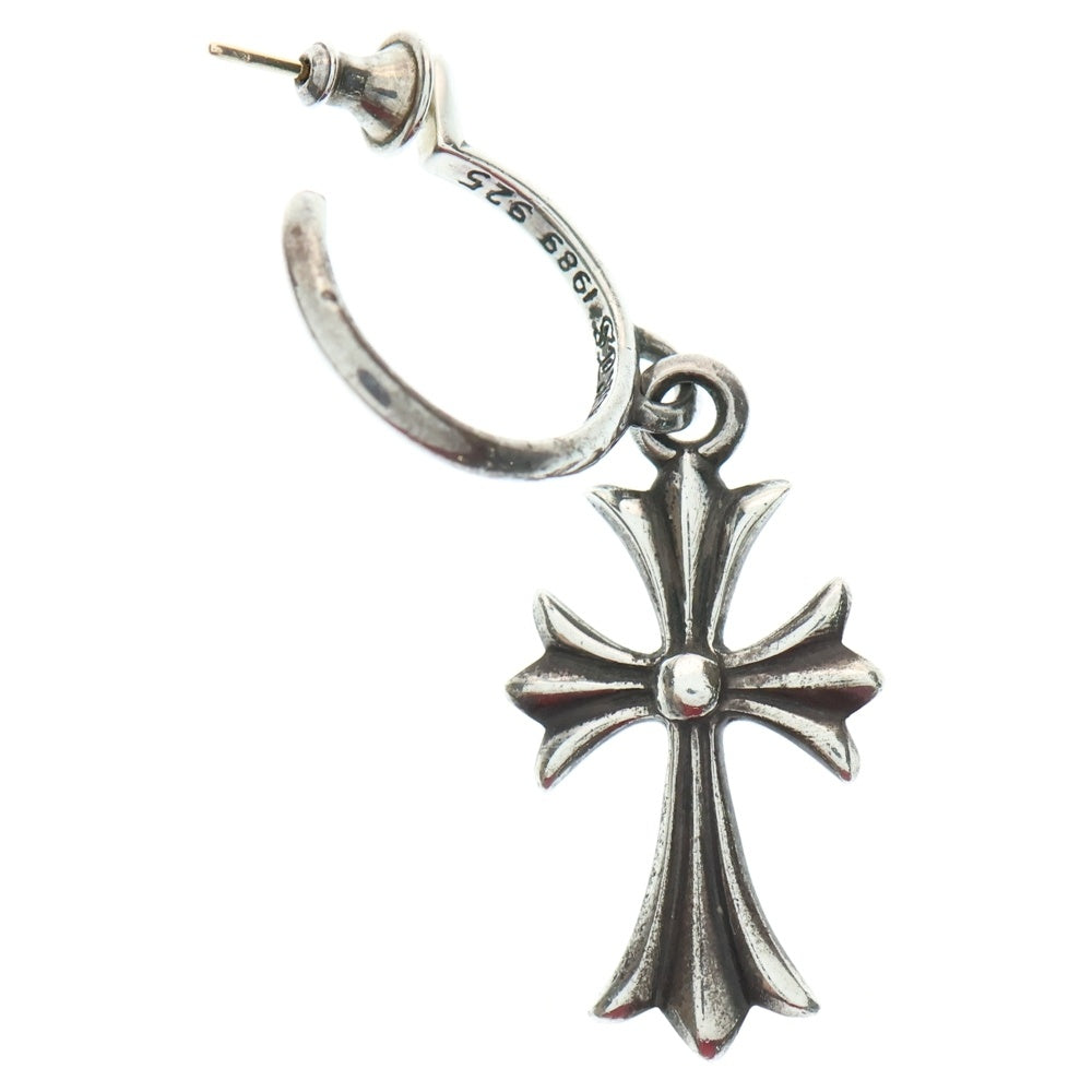 CHROME HEARTS(クロムハーツ) TINY CH CROSS タイニーCHクロス フープピアス シルバー BCA115