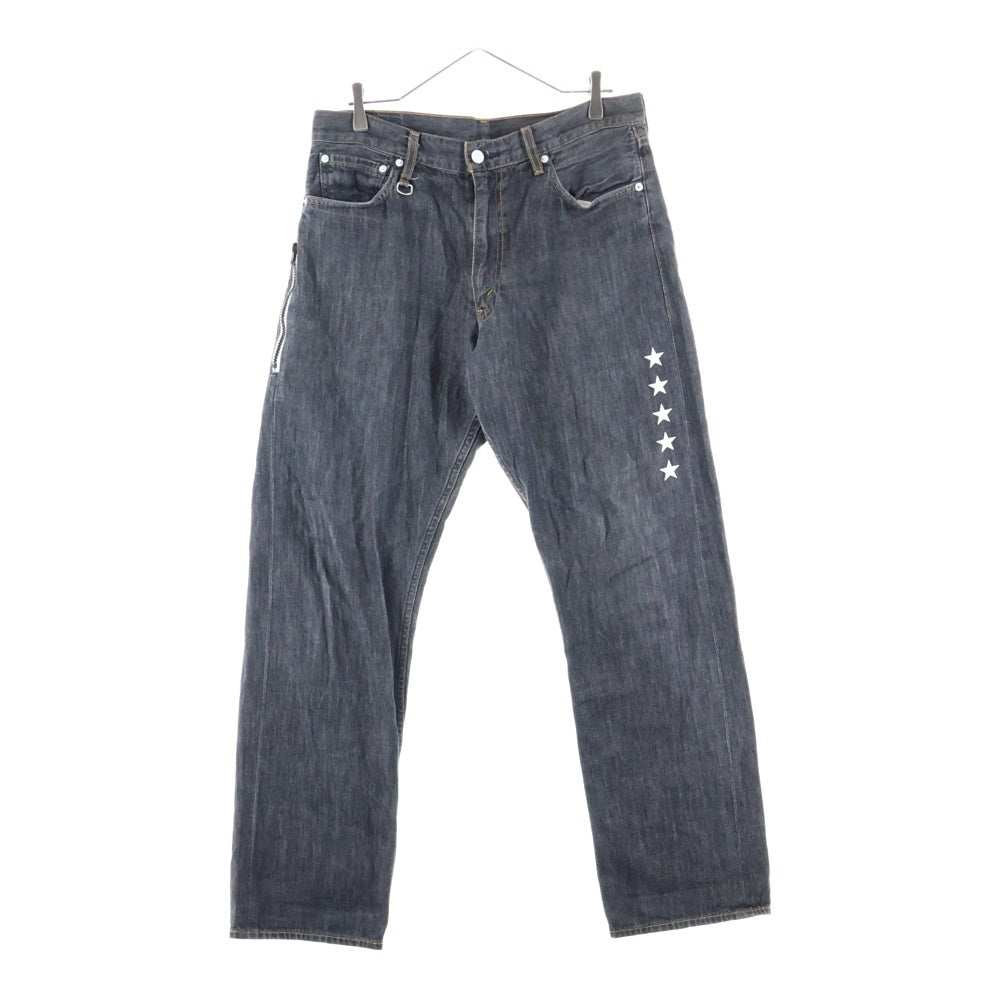 Levi's Fenom(リーバイス フェノム) ×fragment design Five Star ジップフライ デニムパンツ ブラック FM50L-0020