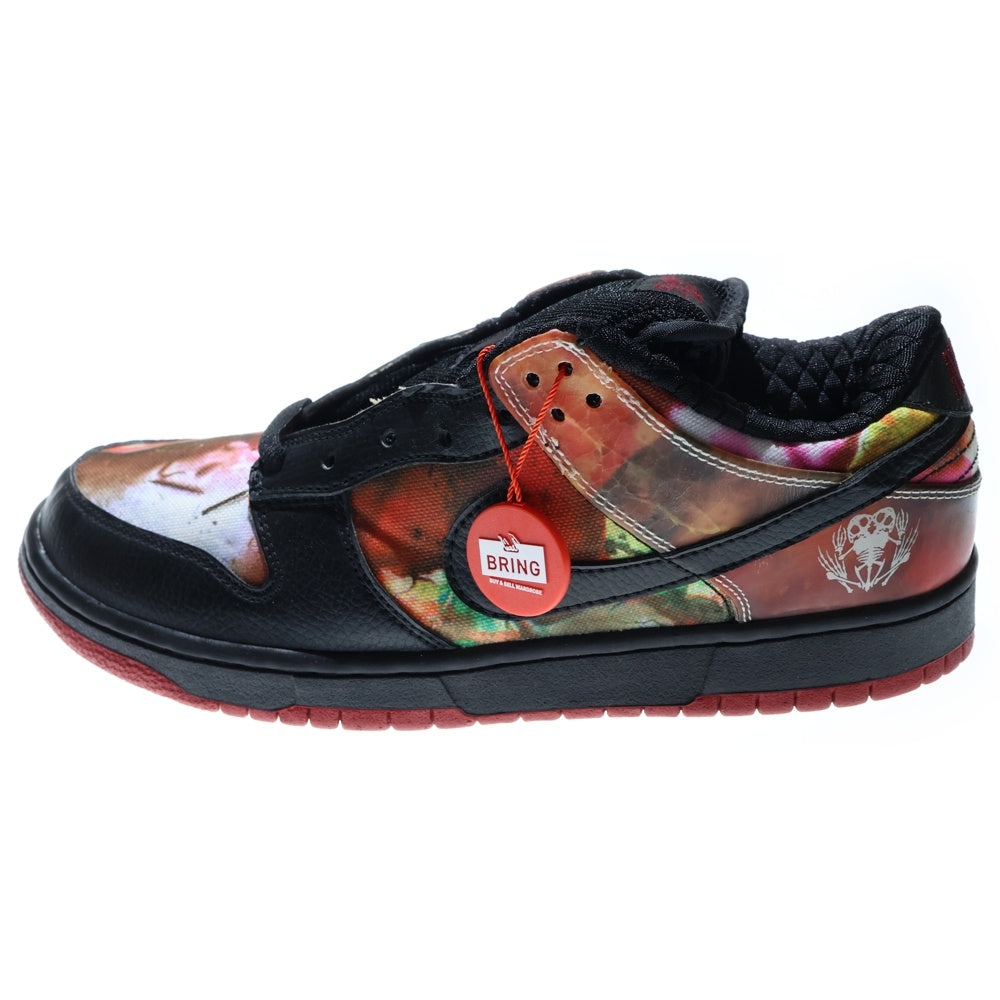 NIKE SB(ナイキエスビー) 【観賞用 2005年製】DUNK PUSHEAD 313233-001 ダンク パスヘッド ローカットスニーカー US9.5/27.5cm レッド