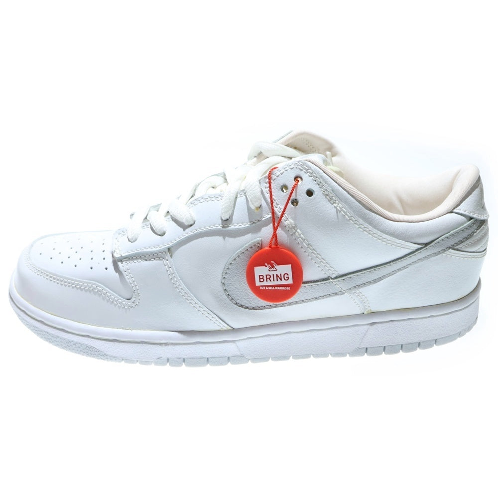 NIKE SB(ナイキエスビー) 【観賞用 2002年製】DUNK LOW PRO B 624044-101 ダンク プロB ローカットスニーカー US10/28.0cm ホワイト