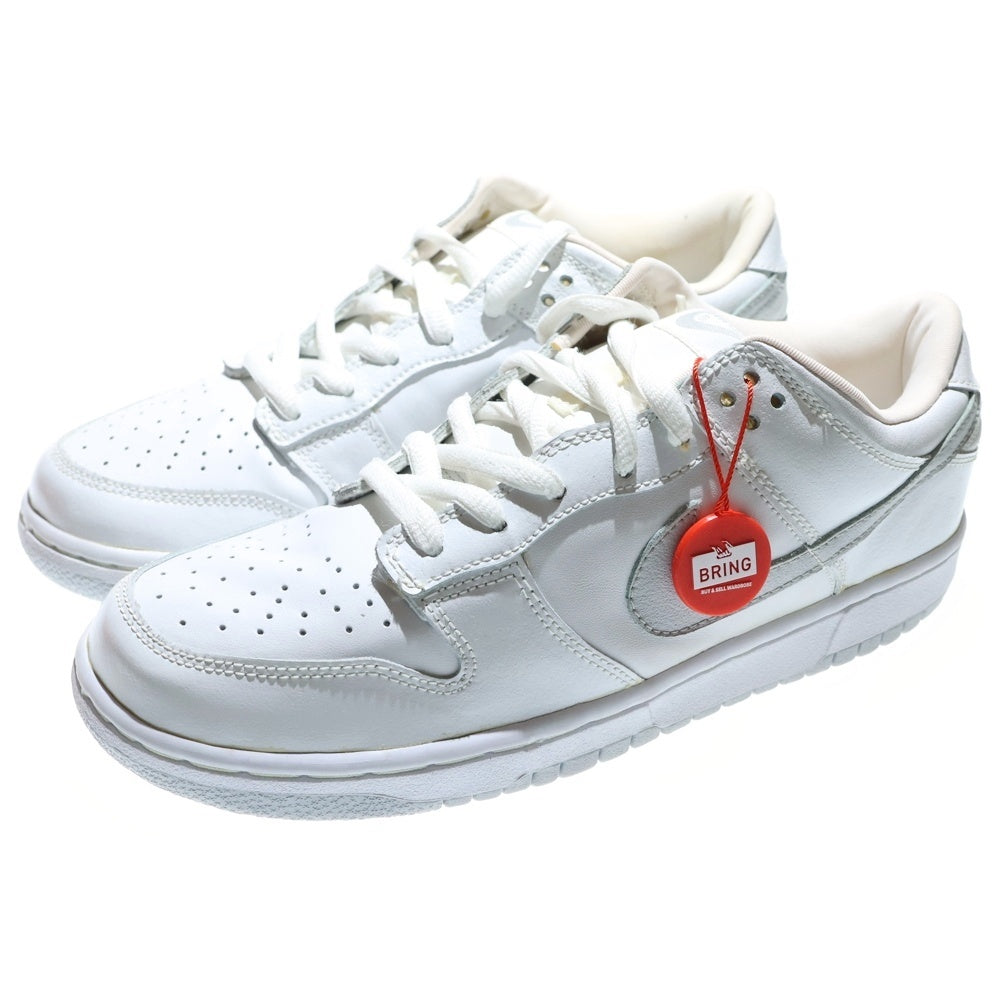 NIKE SB(ナイキエスビー) 【観賞用 2002年製】DUNK LOW PRO B 624044-101 ダンク プロB ローカットスニーカー US10/28.0cm ホワイト