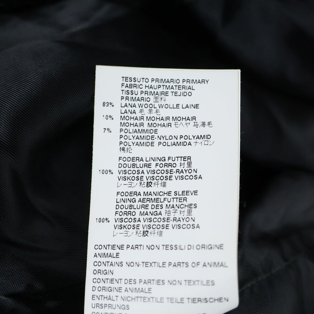Martin Margiela 4(マルタンマルジェラ) 14AW ウール ロングニットコート ブラック S31AA0128 S15052