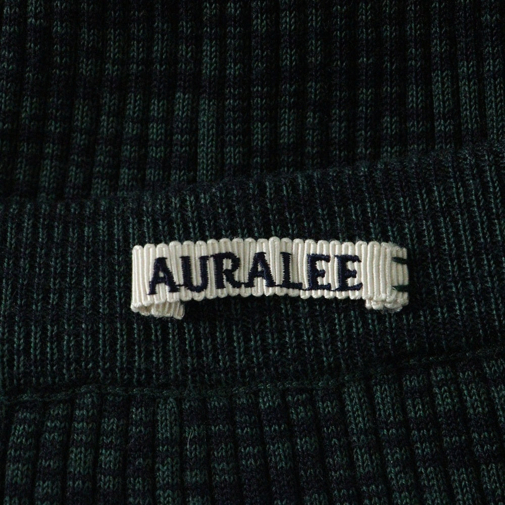AURALEE(オーラリー) ウール ニット ロングスカート グリーン レディース A8AS03WR