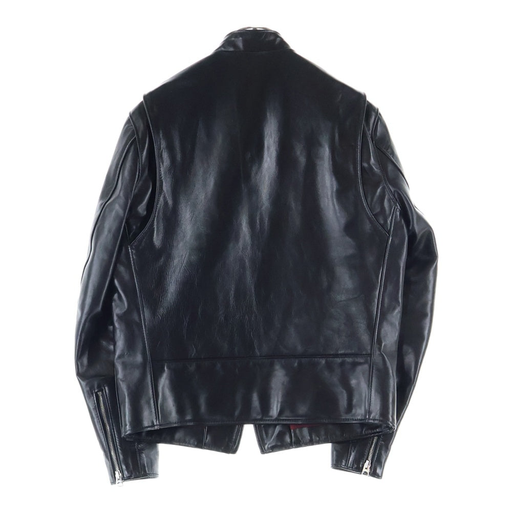 SCHOTT(ショット) 641XXH HORSEHIDE CAFE RACER 7417 ホースハイド シングルライダースジャケット ブラック