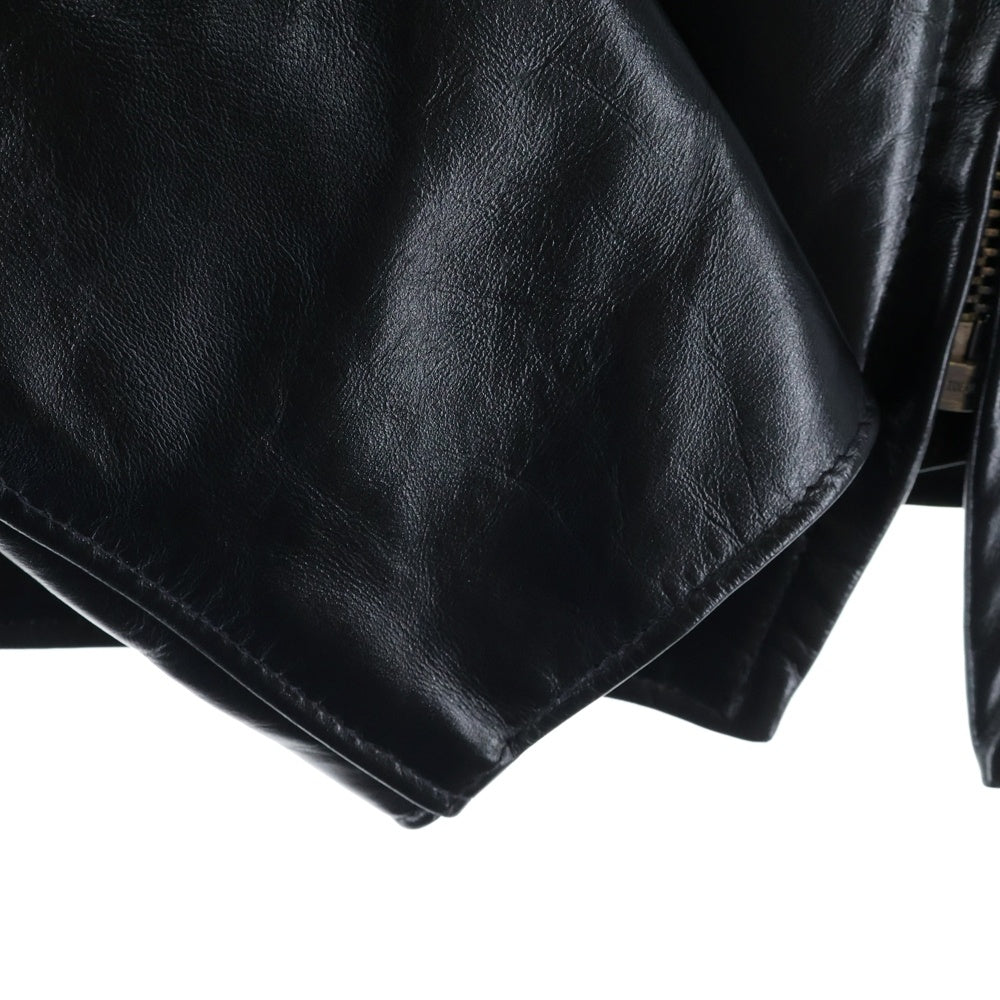 SCHOTT(ショット) 641XXH HORSEHIDE CAFE RACER 7417 ホースハイド シングルライダースジャケット ブラック