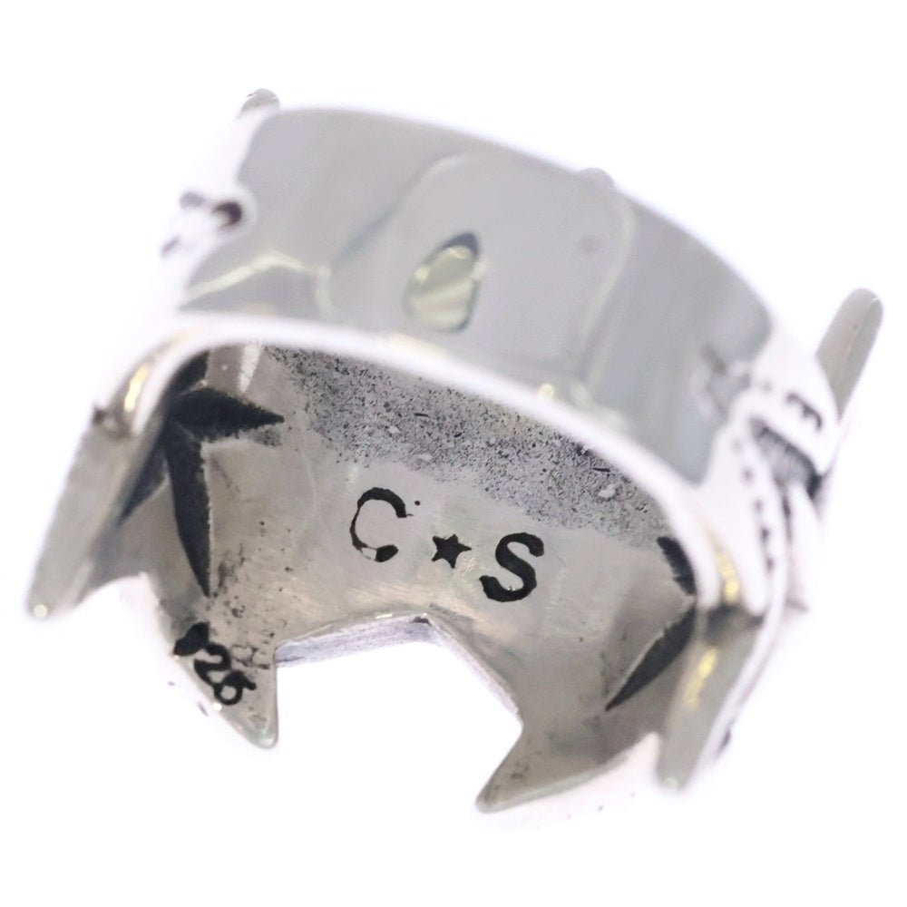 CODY SANDERSON(コディーサンダーソン) 3INTERLOCKING STAR RINGインターロッキング スター リング シルバー 13号