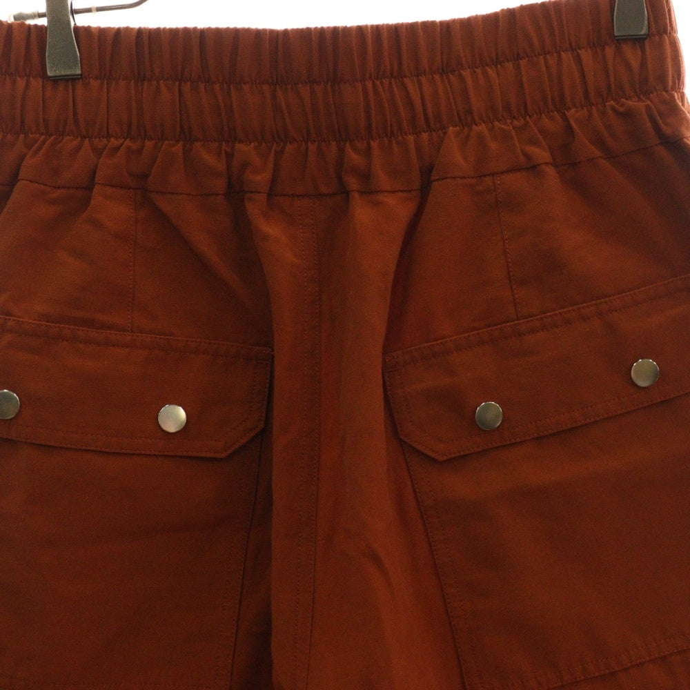 cvtvlist(カタリスト) LOGO PATCH CARGO SHORTS ロゴ パッチ カーゴ ショートパンツ オレンジ 2401070402