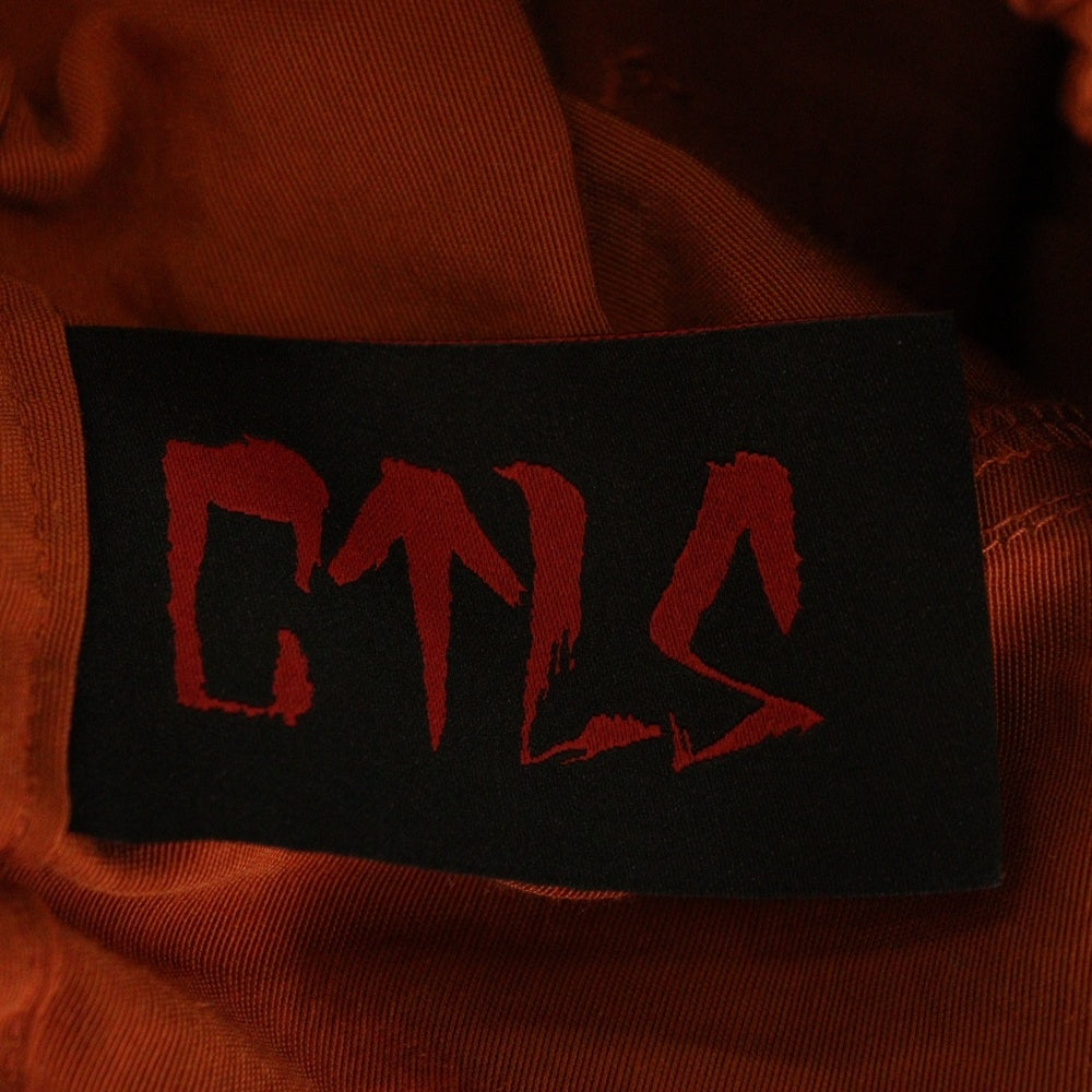 cvtvlist(カタリスト) LOGO PATCH CARGO SHORTS ロゴ パッチ カーゴ ショートパンツ オレンジ 2401070402