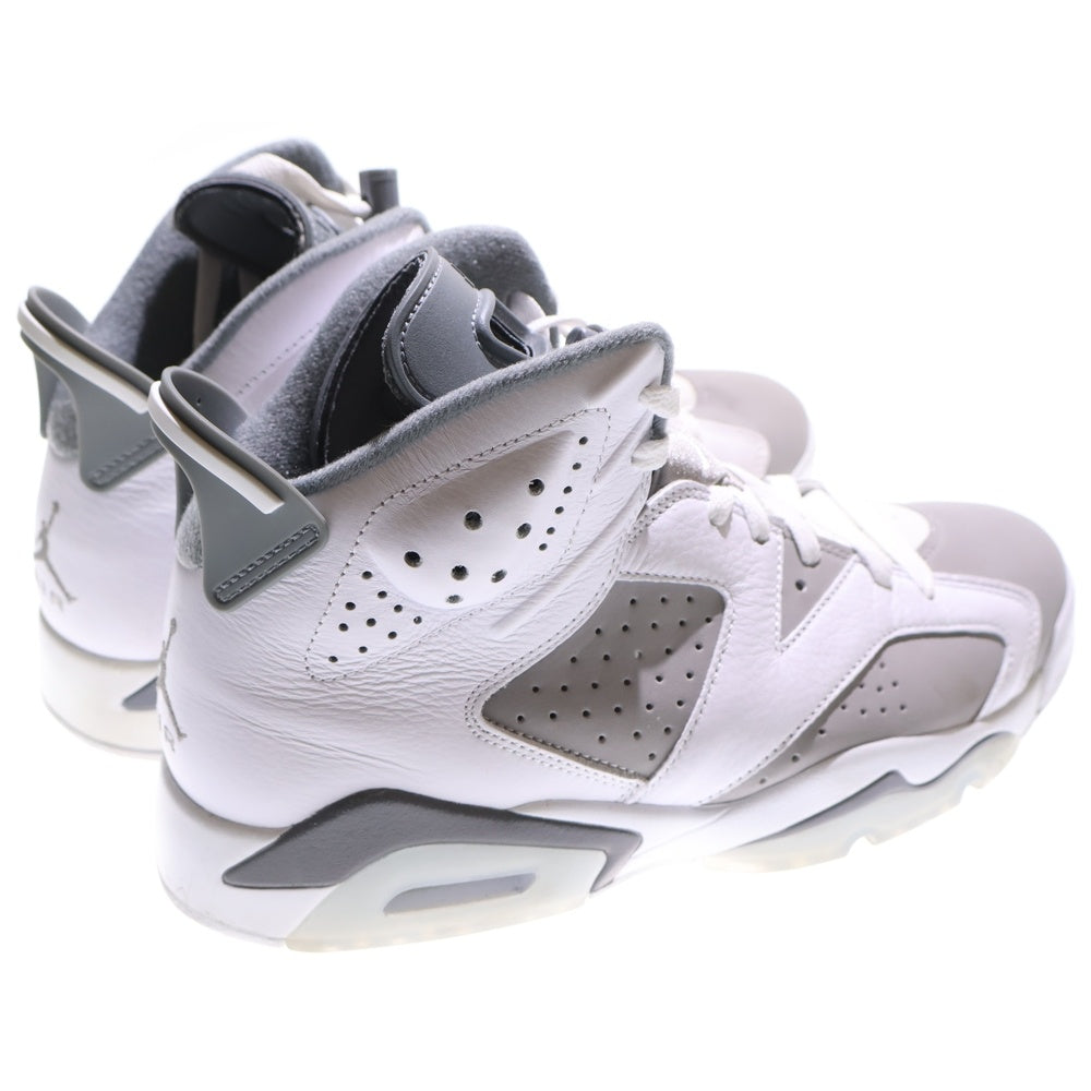 adidas(アディダス) AIR JORDAN 6 RETRO COOL GREY CT8529-100 エアジョーダン6 クールグレー ハイカットスニーカー グレー/ホワイト US10/28.0cm