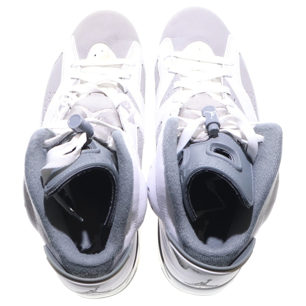 adidas(アディダス) AIR JORDAN 6 RETRO COOL GREY CT8529-100 エアジョーダン6 クールグレー ハイカットスニーカー グレー/ホワイト US10/28.0cm