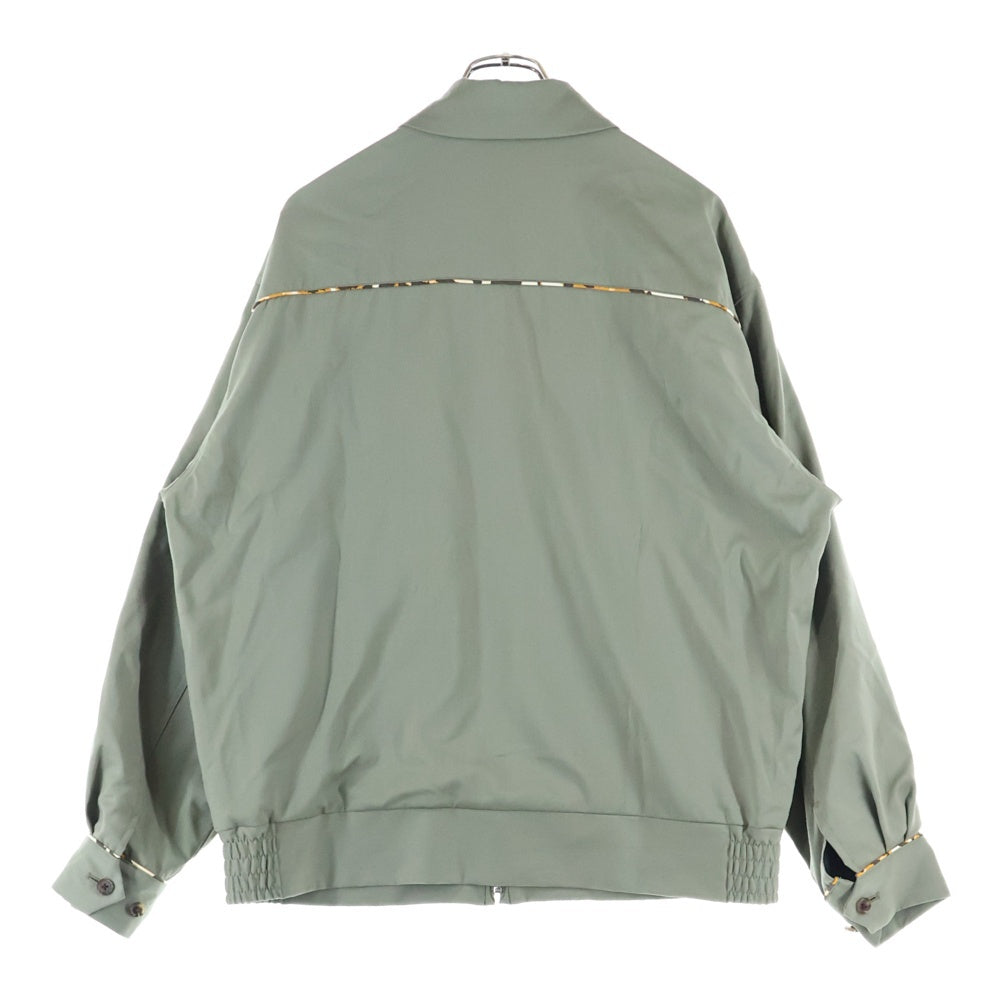 WACKO MARIA(ワコマリア) ×DORMEUIL ドーメル ウール ジップアップジャケット カーキ