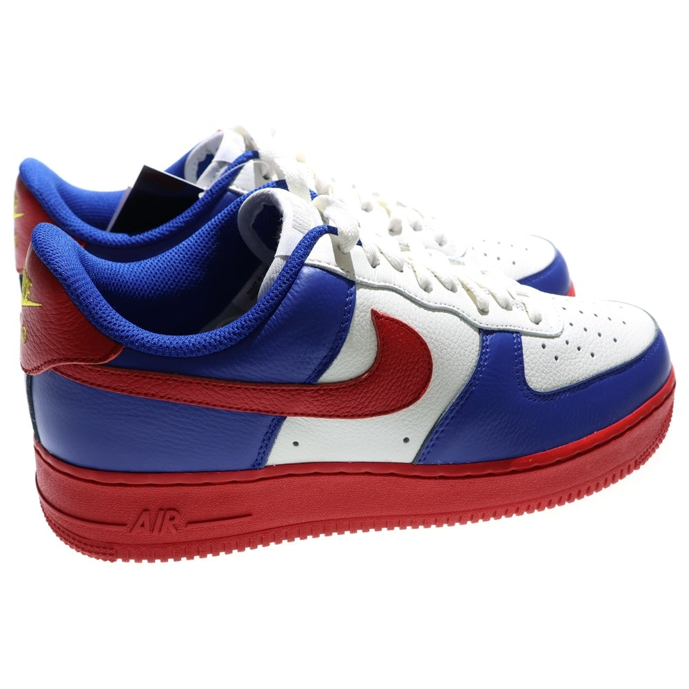 NIKE(ナイキ) AIR FORCE 1 BY YOU DV3892-900 エアフォース1 バイユー ローカットスニーカー US9/27.0cm レッド/ブルー/ホワイト