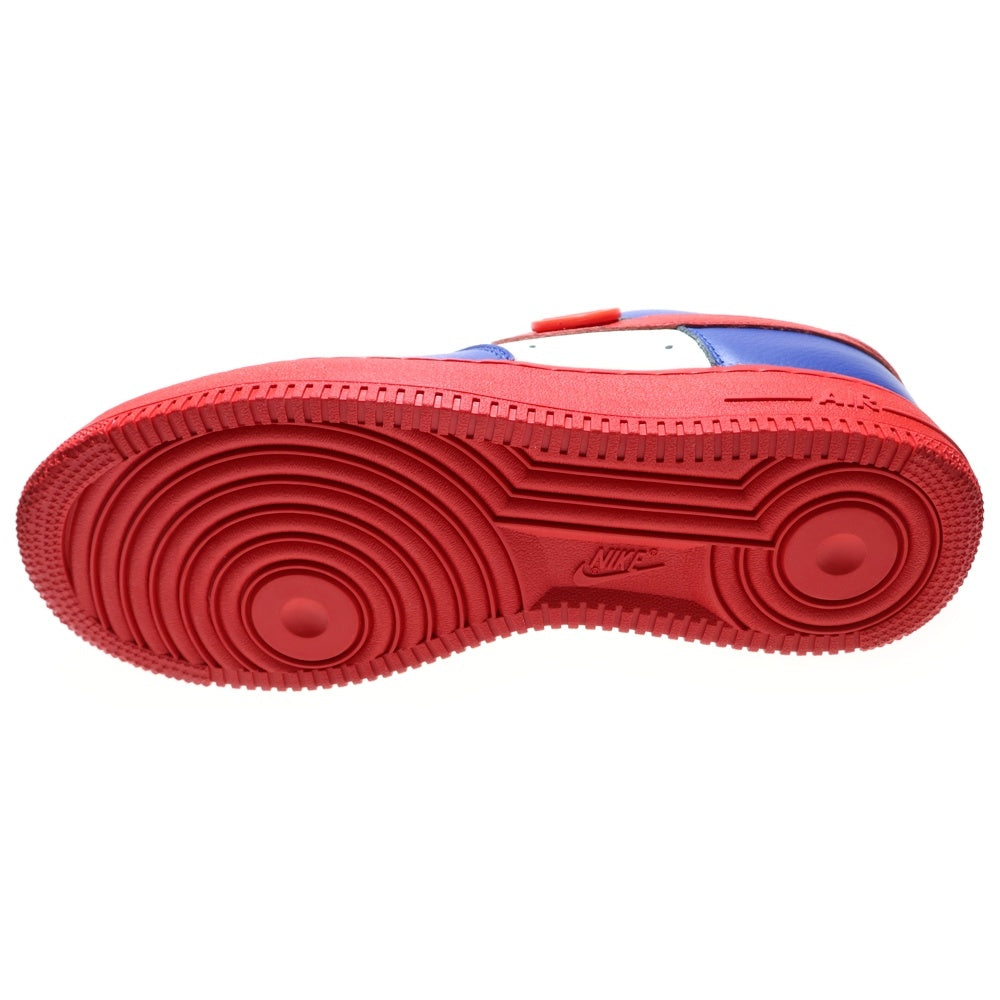 NIKE(ナイキ) AIR FORCE 1 BY YOU DV3892-900 エアフォース1 バイユー ローカットスニーカー US9/27.0cm レッド/ブルー/ホワイト