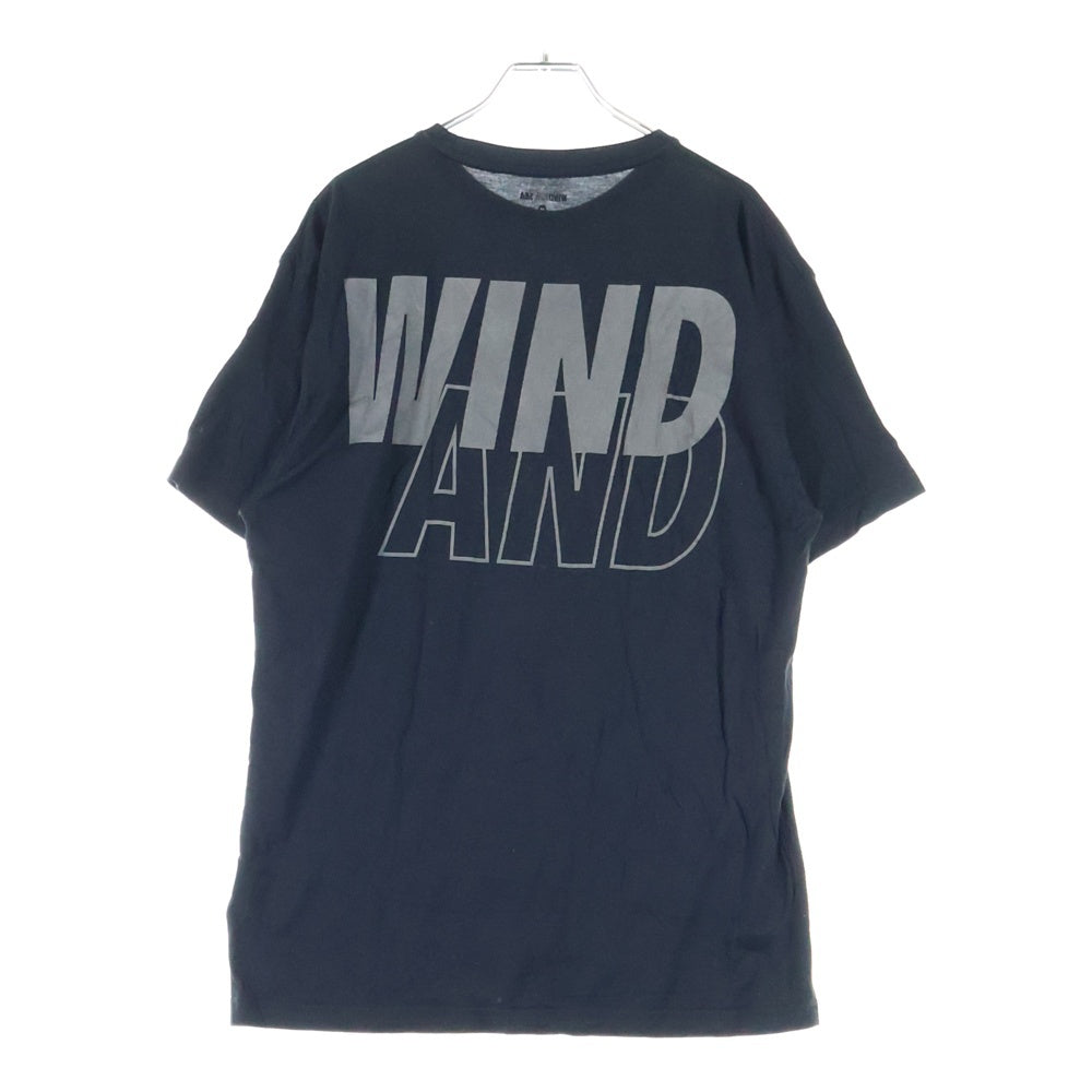 WIND AND SEA(ウィンダンシー) 両面プリントTシャツ クルーネック半袖カットソー