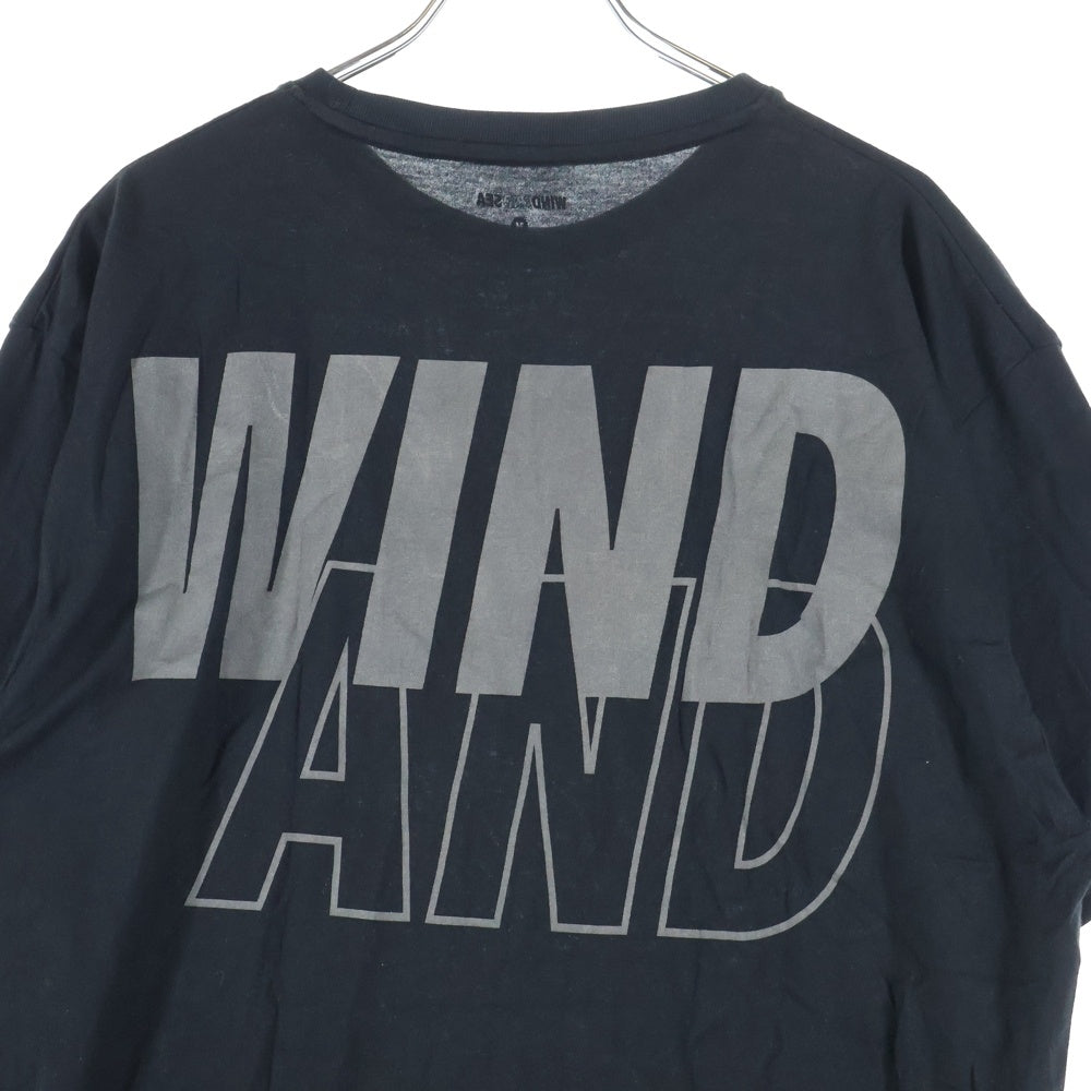 WIND AND SEA(ウィンダンシー) 両面プリントTシャツ クルーネック半袖カットソー
