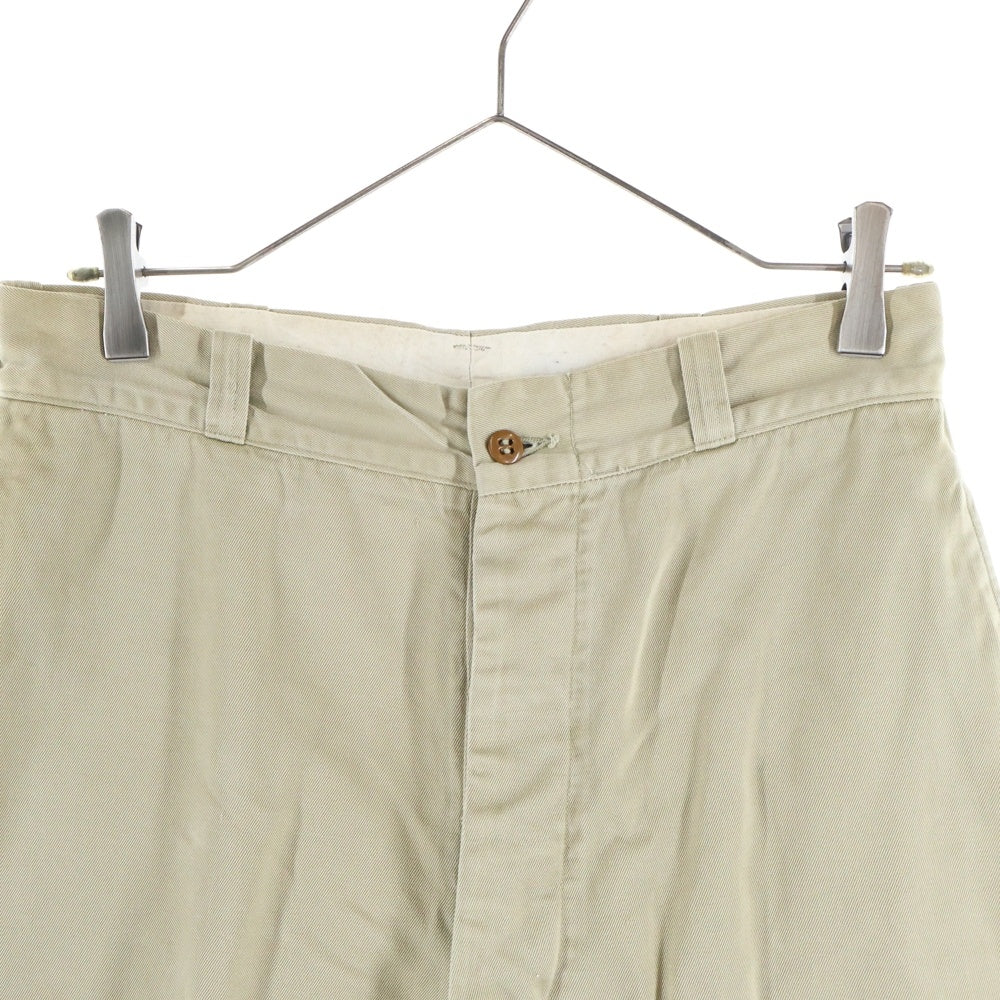 VINTAGE(ヴィンテージ) US ARMY 40s チノ トラウザー パンツ ベージュ