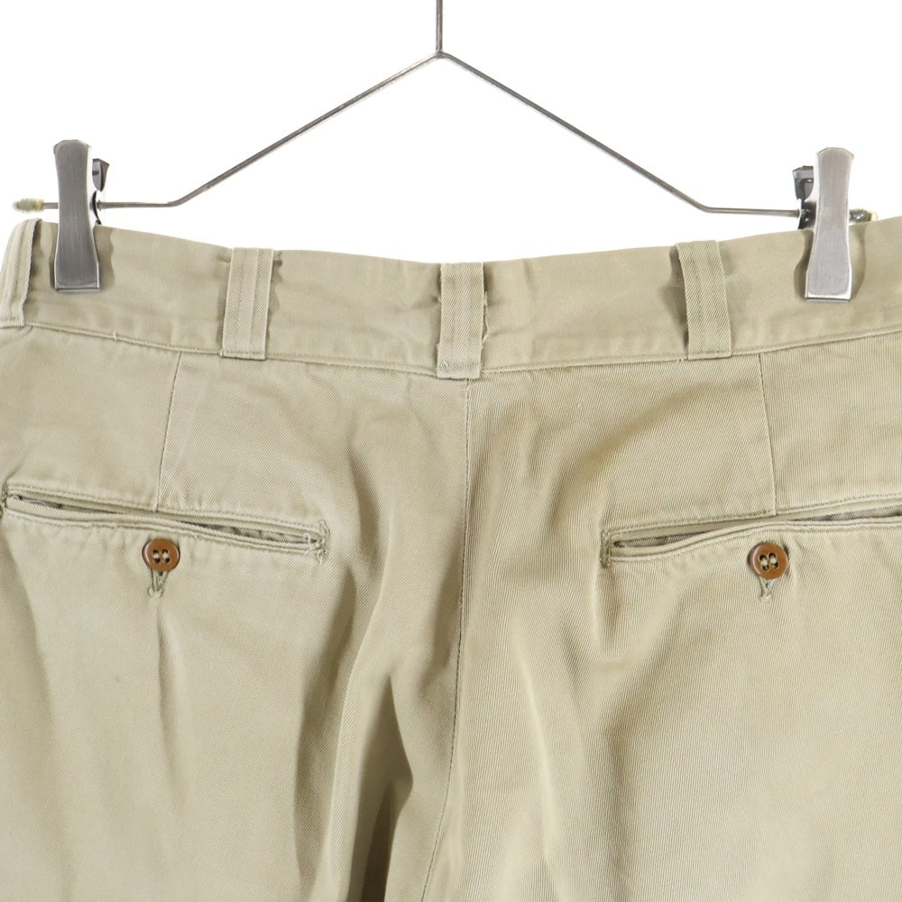 VINTAGE(ヴィンテージ) US ARMY 40s チノ トラウザー パンツ ベージュ