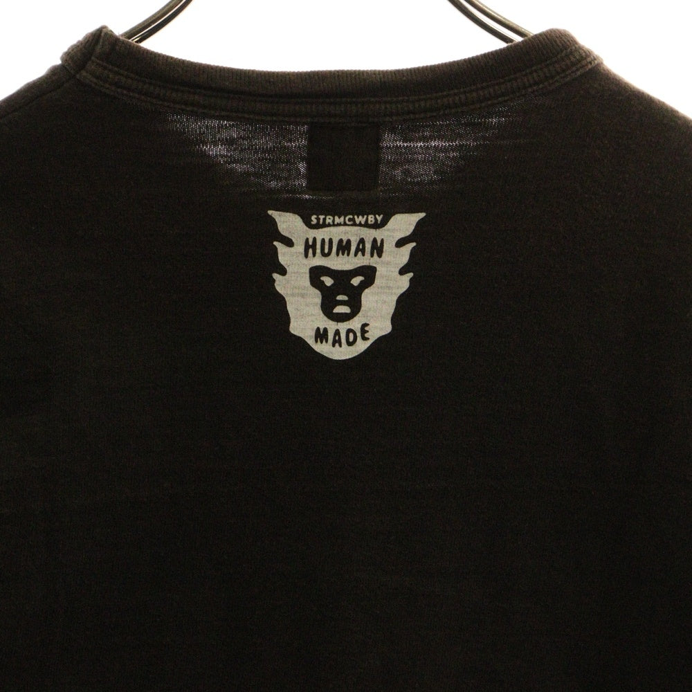 HUMAN MADE(ヒューマンメイド) DRY ALLS ロゴプリント 半袖Tシャツ コットン ブラック