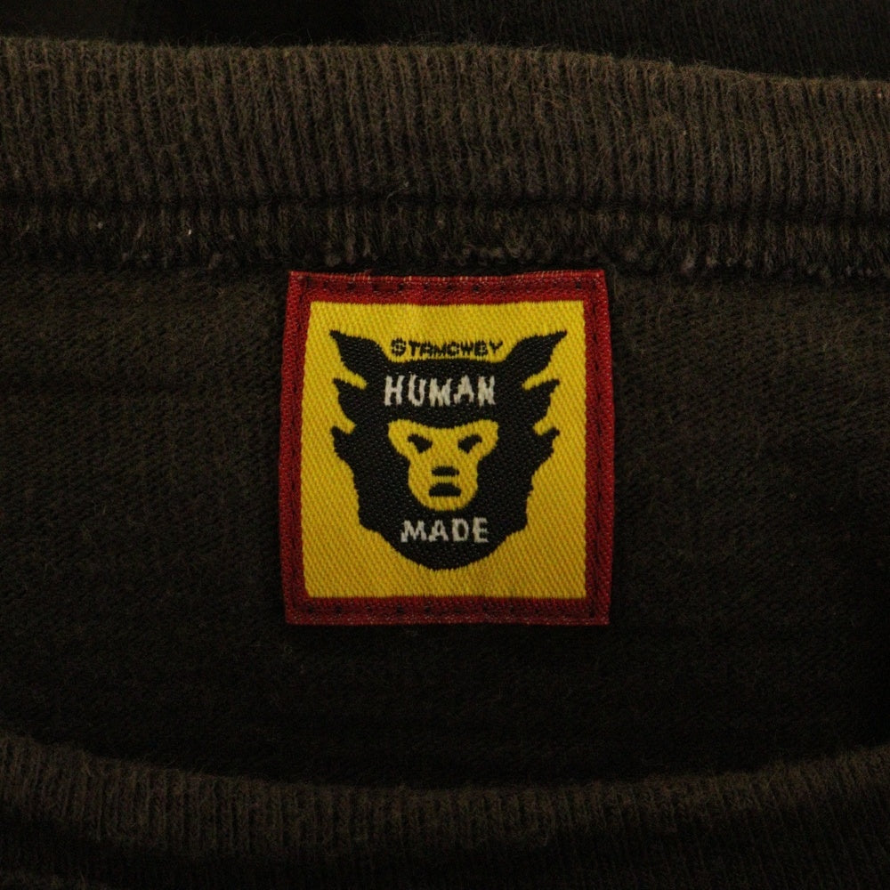 HUMAN MADE(ヒューマンメイド) DRY ALLS ロゴプリント 半袖Tシャツ コットン ブラック