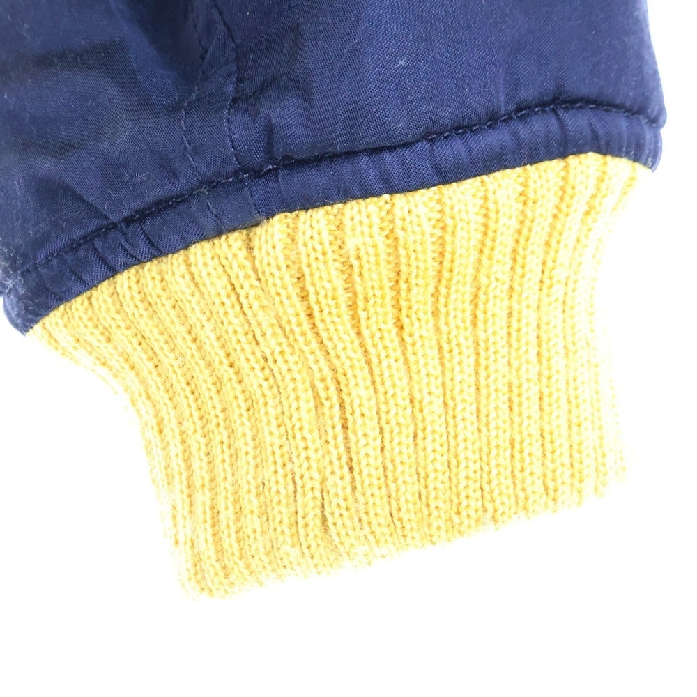 HUMAN MADE(ヒューマンメイド) 21SS グラフィック サテン ブルゾンジャケット ネイビー